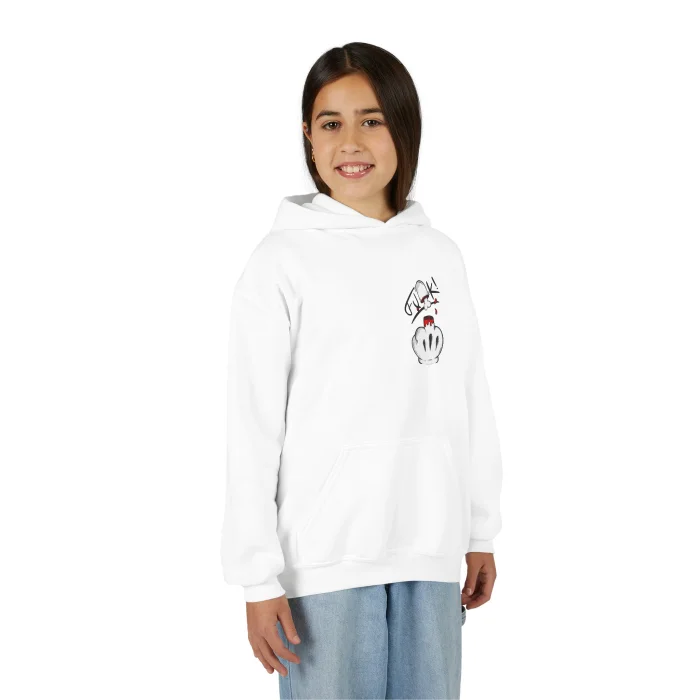 Bluza z kapturem Dziecięca z nadrukiem Middle Mood